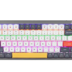 Tracer Fina 84 Grey | Outemu Red Switch | 84-Key Hot-Swap