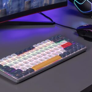 Tracer Fina 84 Grey | Outemu Red Switch | 84-Key Hot-Swap