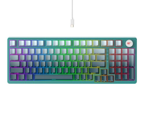 Havit KB899L | Klawiatura Gamingowa | RGB LED | 97 Klawiszy