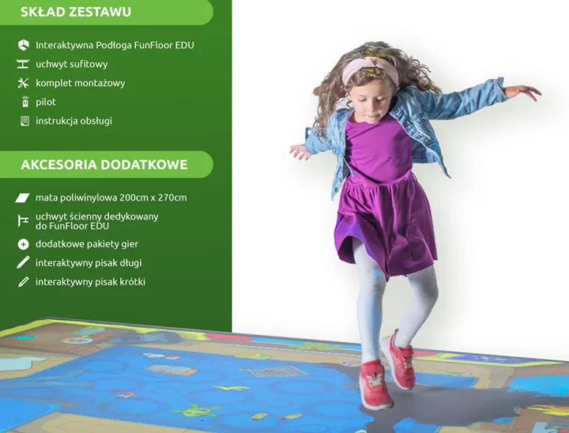 Podłoga interaktywna FunFloor EDU