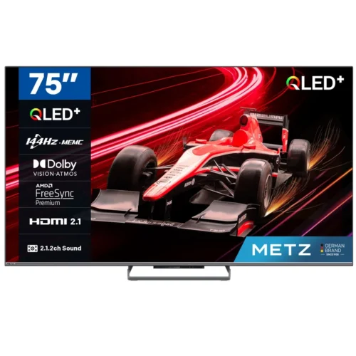 Telewizor zdjęcie METZ 75MQE8000Z | 75" QLED 4K 144Hz | Dolby Vision-Atmos | Google TV