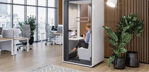 Kabina akustyczna jednoosobowa HushHybrid
