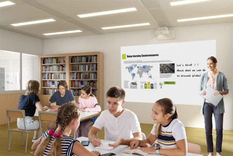 Epson EB-760Wi | Projektor interaktywny 3LCD WXGA | 4100 ANSI