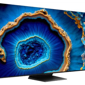 Telewizor TCL 50C805 QLED 50'' 4K Ultra HD 120Hz Google TV Dolby Vision IQ Czarny