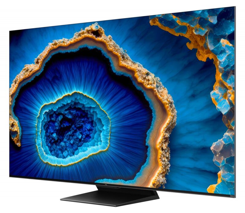Telewizor TCL 50C805 QLED 50'' 4K Ultra HD 120Hz Google TV Dolby Vision IQ Czarny