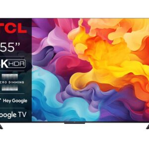 Telewizor TCL 55V6B LED 55'' 4K Ultra HD Google TV Dolby Audio DVB-T2 Czarny
