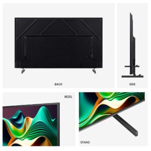 Telewizor Hisense 75U6NQ QLED 75" 4K Ultra HD VIDAA Dolby Atmos DVB-T2 Szary