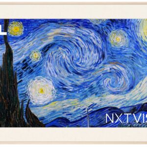 Telewizor TCL NXTFrame 55A300W QLED 55'' 4K Ultra HD 144Hz Google TV Dolby Vision IQ Biały