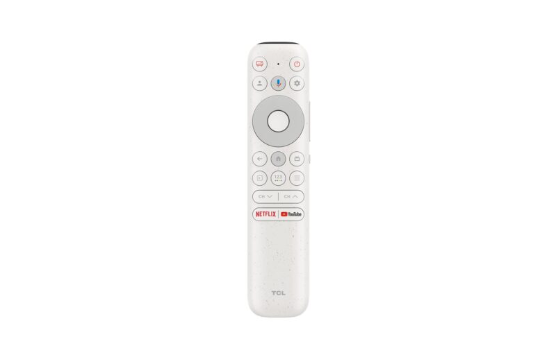 Telewizor TCL NXTFrame 55A300W QLED 55'' 4K Ultra HD 144Hz Google TV Dolby Vision IQ Biały