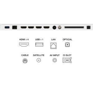Telewizor TCL NXTFrame 55A300W QLED 55'' 4K Ultra HD 144Hz Google TV Dolby Vision IQ Biały