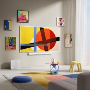 Telewizor TCL NXTFrame 55A300 PRO QLED 55'' 4K Ultra HD 144Hz Google TV Dolby Vision IQ Biały