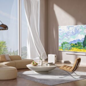 Telewizor TCL NXTFrame 55A300 PRO QLED 55'' 4K Ultra HD 144Hz Google TV Dolby Vision IQ Biały