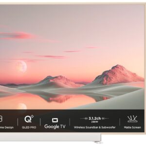Telewizor TCL NXTFrame 55A300 PRO QLED 55'' 4K Ultra HD 144Hz Google TV Dolby Vision IQ Biały