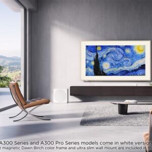 Telewizor TCL NXTFrame 55A300 PRO QLED 55'' 4K Ultra HD 144Hz Google TV Dolby Vision IQ Biały