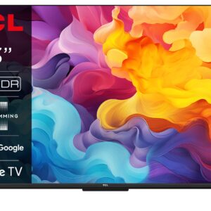 Telewizor TCL 43P655 LED 43'' 4K Ultra HD Google TV Dolby Vision DVB-T2 Czarny