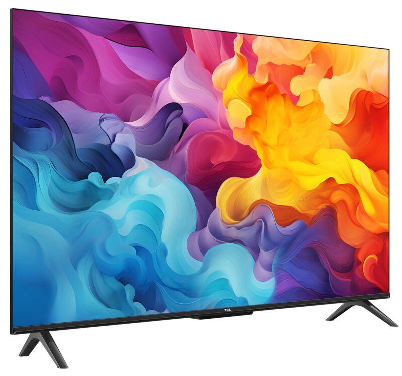 Telewizor TCL 43P655 LED 43'' 4K Ultra HD Google TV Dolby Vision DVB-T2 Czarny