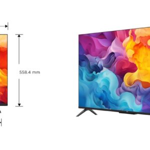 Telewizor TCL 43P655 LED 43'' 4K Ultra HD Google TV Dolby Vision DVB-T2 Czarny