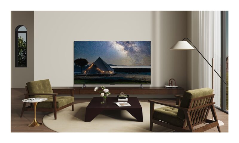 Telewizor TCL 65P79K QLED 65" 4K Ultra HD Google TV Dolby Atmos DVB-T2 Metaliczny