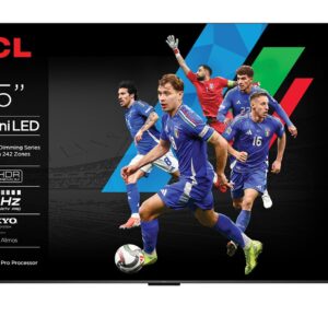 Telewizor TCL 65C6K QD-Mini-LED 65" 4K Ultra HD 144 Hz Google TV Dolby Vision IQ Metaliczny