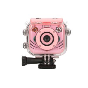 Extralink Kamera Kids Camera H18 Różowa 1080P 30fps, IP68, wyświetlacz 2.0"