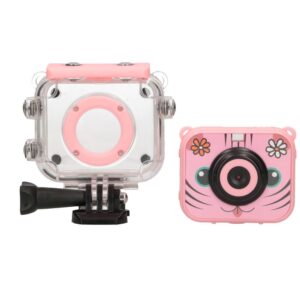 Extralink Kamera Kids Camera H18 Różowa 1080P 30fps, IP68, wyświetlacz 2.0"