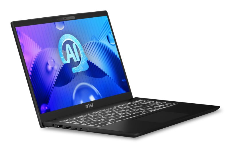 MSI Modern 15 AI | Ultra 5 125H | 16GB DDR5 | 512GB SSD | FHD 15.6" | Win11