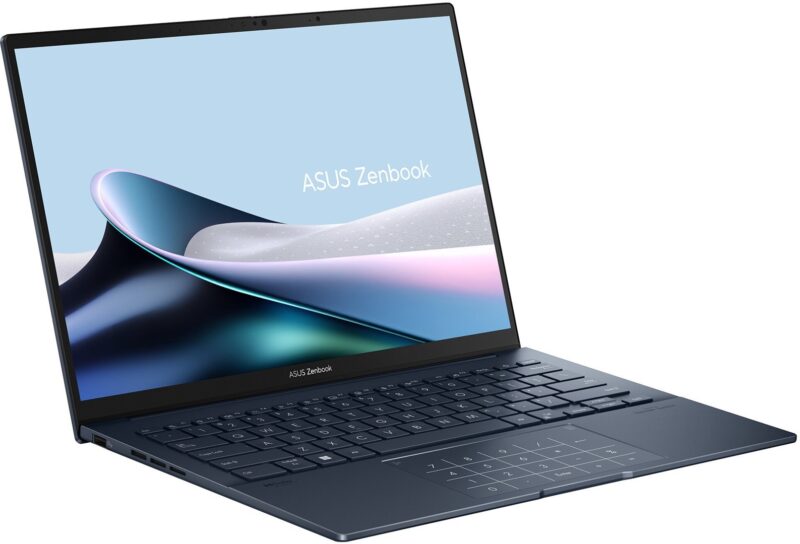ASUS Zenbook 14 UX3405CA-PZ051W ARL H Core Ultra 5 14.0" Touch 3K 120Hz 400nits Glossy 16GB LPDDR5X SSD512 Intel Arc Graphics WLAN+BT Cam720 75WHrs Win11 Ponder Blue