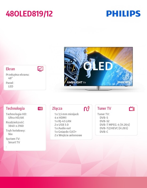 02e105c8715a708044a1ab08a233bc2a.jpg Telewizor 48 cali OLED 48OLED819/12