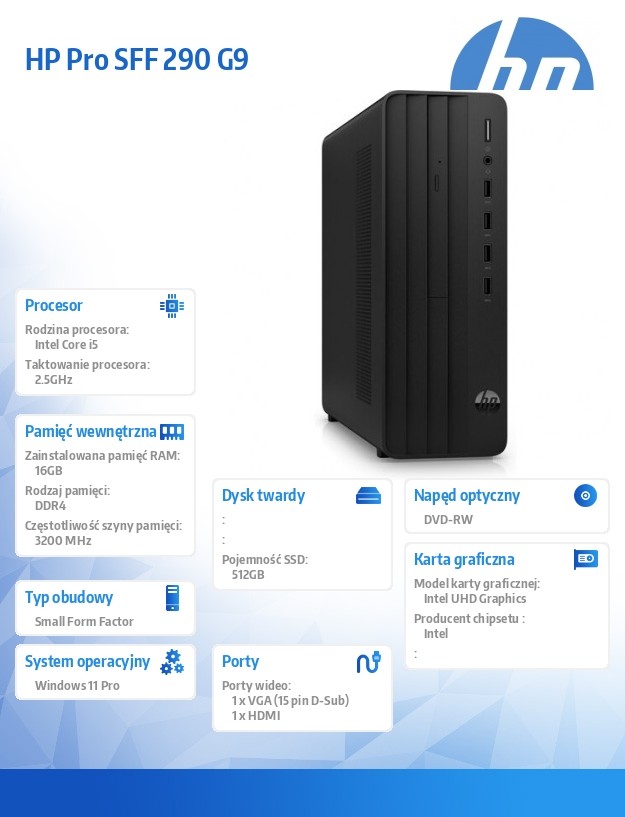 15c7ce3d63dfd984b5c5887980292b68-1.jpg Komputer Pro 290 SFF G9 i5-12400 512GB/16GB/W11P      B6ZD3ET