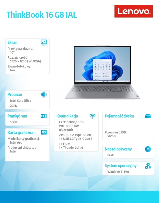 18f8d2e18fc495bcfa0b75d0cba4eb09.jpg Notebook ThinkBook 16 G8 21SK008QPB W11Pro Ultra 7 255H/16GB/512GB/INT/16.0 WUXGA/Luna Grey/3YRS OS + CO2 Offset