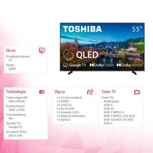 Telewizor QLED 55 cali 55QG5E63DG