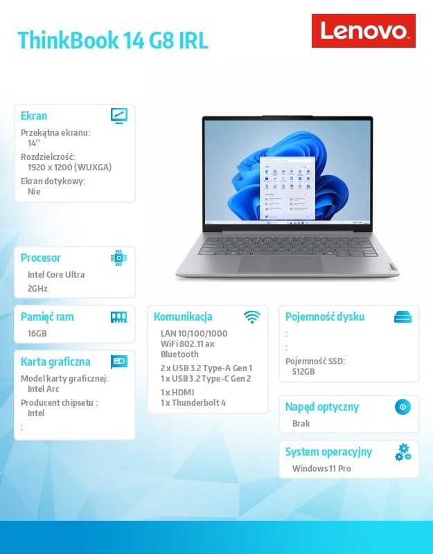 3c489c069a399562d0a4312efab68b5b.jpg Laptop ThinkBook 14 G8 21SJ0089PB W11Pro Ultra 7 255H/16GB/512GB/INT/14.0 WUXGA/Arctic Grey/3YRS OS + CO2 Offset