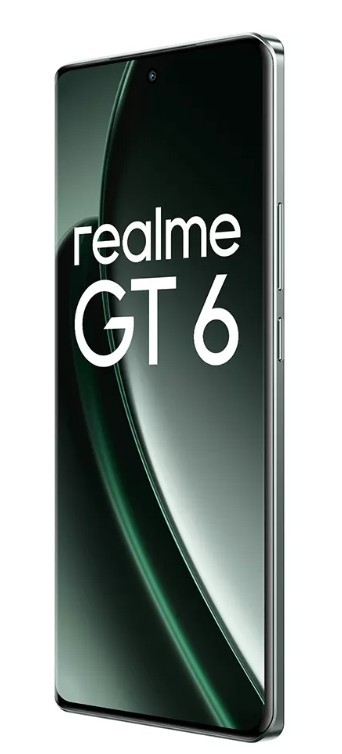 46258ac78b45f04e0167be2062756dd7.jpg Smartfon Realme GT6 512GB 16GB Razor Green RMX3851