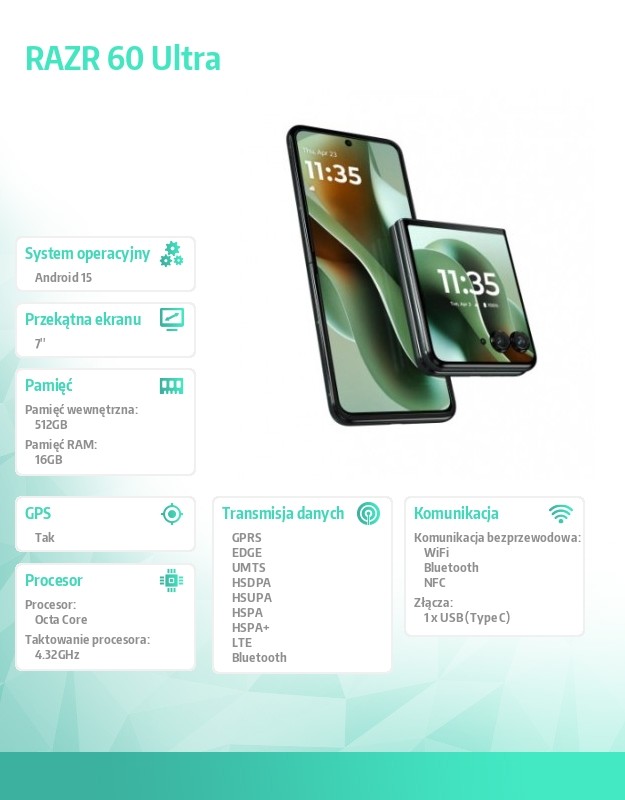 534c691075e1eb2cc37bbd6a46be7271.jpg Smartfon razr 60 ultra 16/512 Scarab