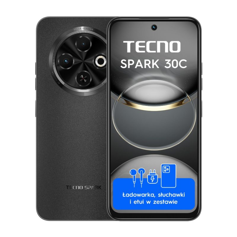 a7cdffa08fbe04334a2db680f087987b.jpg Smartfon Spark 30C 8/256 Orbit Black
