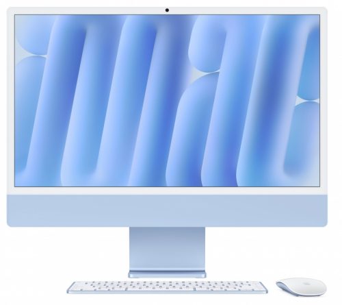 iMac 24 cale: M4 10/10, 16GB, 512GB SSD - Niebieski