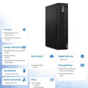 af38acf1df4d06194584e1387fd8ad72.jpg Komputer ThinkCentre M70s G5 SFF 12U8000APB W11Pro i7-14700/16GB/512GB/INT/DVD/vPro/3YRS OS
