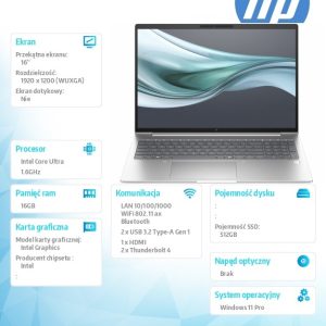 baselinker-1756547883.jpg Notebook EliteBook 660 G11 U5-135U 512GB/16GB/W11P/16.0   A37VZET