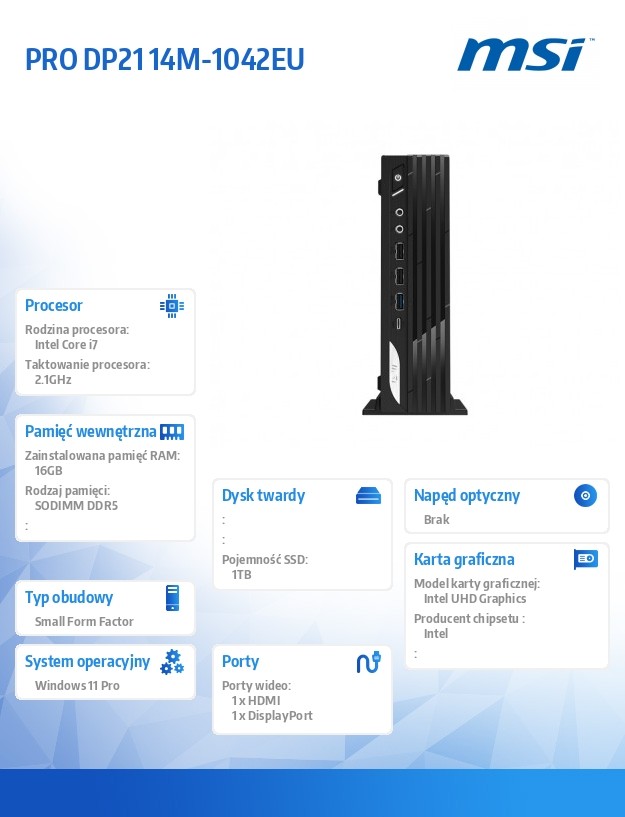 baselinker-1756547926.jpg Komputer PRO DP21 14M-1042EU WIN11PRO/IC7-14700/16GB/1TB/WiFI/BT/Black