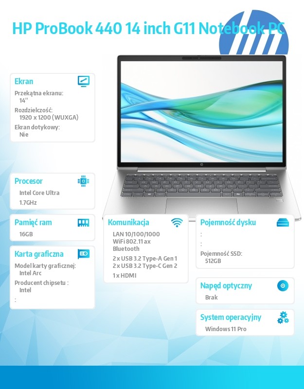 baselinker-1756548085.jpg Notebook ProBook 440 G11 U7-155U 512GB/16GB/W11P/14 cali A38DKET