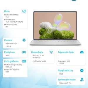 baselinker-1756548253.jpg Notebook XPS 13 9350 Win11Pro Ultra 7 256V/16GB/512GB SSD/13.4 FHD+ AntiGlare/Arc/FgrPr/FHD/IR Cam/Mic/WLAN + BT/Backlit Kb/3 Cell/3Y ProSupport