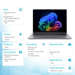 baselinker-1756548791.jpg Notebook ExpertBook P5 P5405CSA-NZ0417W Ultra 7 258V 32GB/1TB Win 11Home/3YRS   Copilot+PC