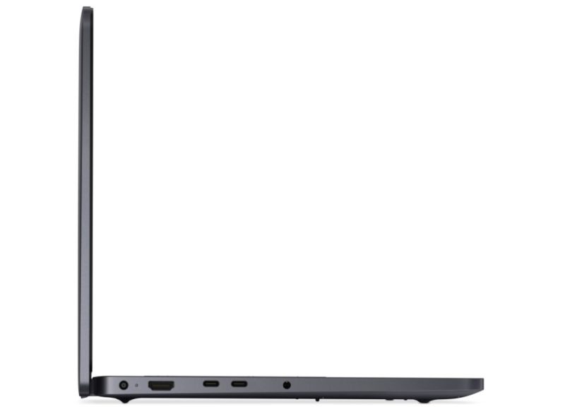 Laptop Dell Pro 14 PC14250 W11P C3 100U/8GB/512GB/14.0 FHD+/INT/FgrPr/FHD/IRCam/Mic/WLAN+BT/BcklKb/3C/3YPS Magnetite color, textured finish