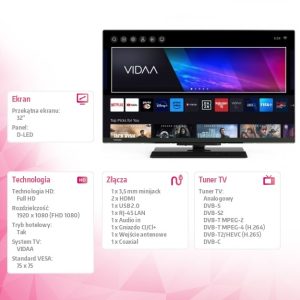 baselinker-1756645497-2.jpg Telewizor LED 32 cale 32LV3E63DG