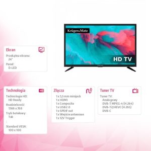 baselinker-1756645508.jpg Telewizor 24 cale HD DVB-T2 H.265 HEVC
