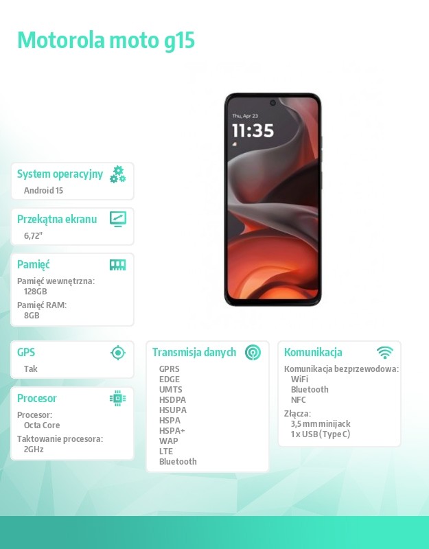 baselinker-1756645602-2.jpg Smartfon moto g15 8/128GB Gravity Grey