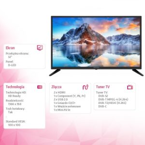 baselinker-1756645761-2.jpg Telewizor 32 cale HD SLE 3230TCS DVB-T/T2/C/S/S2 Ci+ HEVC