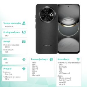 baselinker-1756646068.jpg Smartfon SPARK 30C 4/128GB ORBIT BLACK w/o charger