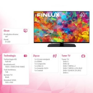 Telewizor LED 40 cali 40BCF500
