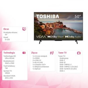 Telewizor LED 50 cali 50UV2463DG